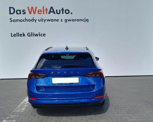 Skoda Octavia cena 119700 przebieg: 42596, rok produkcji 2021 z Gliwice małe 277